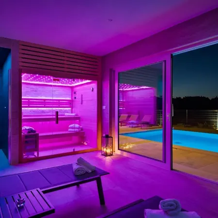 Rustic Kave With Wellness In Villa *