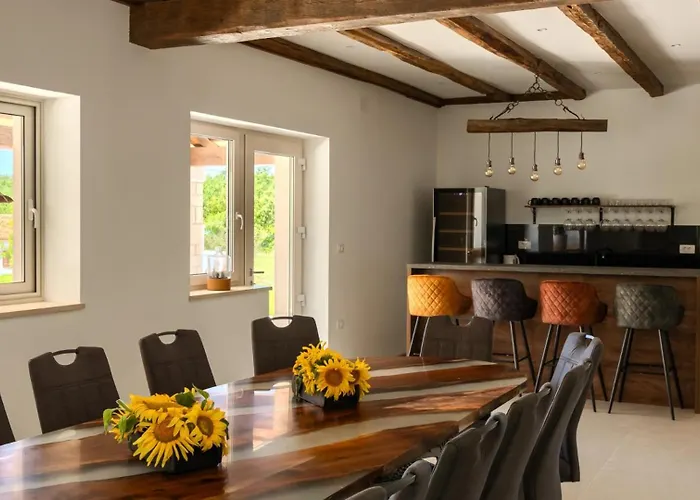 Rustic Kave With Wellness In Villa